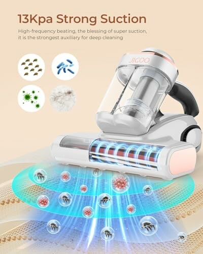 JIGOO Bed Vacuum Cleaner