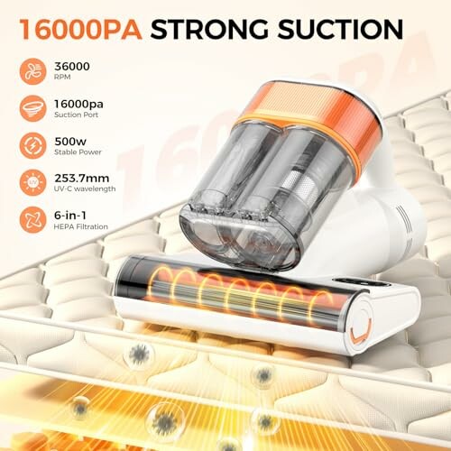 Erlest Mattress Vacuum Cleaner