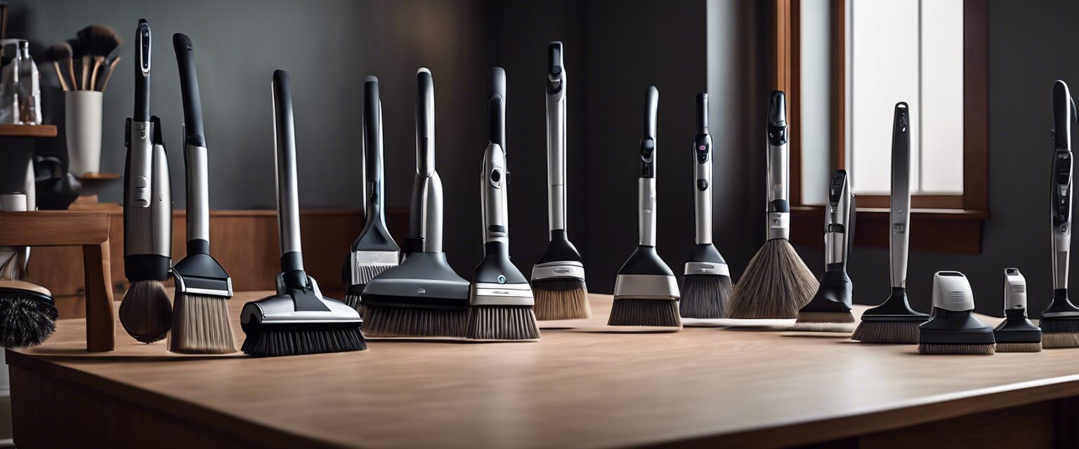 Variety of vacuum brushes