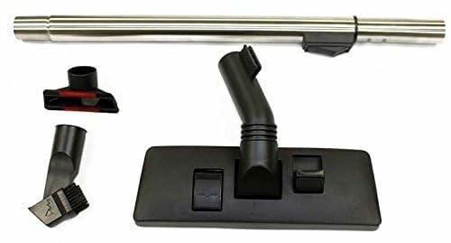 Vacuum cleaner attachments including hose, brush, and nozzle